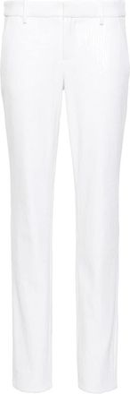 Zadig&Voltaire Prune sequin-design slim trousers - women - Elastane/Cotton/Polyester - 36 - White