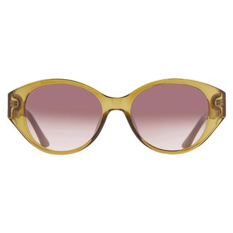 Guess Smoke Gradient Oval Ladies Sunglasses GF6194 96B 53
