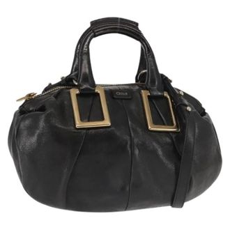 Chlo&eacute; Pre-owned Handbags, female, Black, Size: ONE SIZE Pre-owned Hand Bag