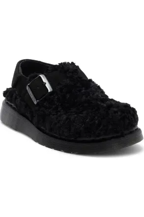 Dr. Martens Jorge II Mule Mens Black Adjustable Strap Slingback HTAT1868