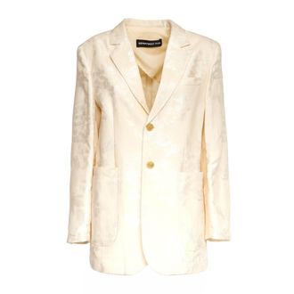 Department Five Ben Tonal Embroidered Single-Breasted Blazer