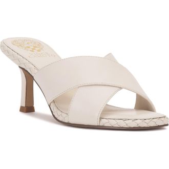 Vince Camuto Elias Sandal in Coconut Crea at Nordstrom Rack, Size 5.5