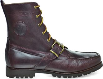 Polo Ralph Lauren Leren laarzen - Rood
