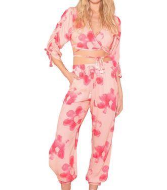 Z & L Bloom Pants In Pink