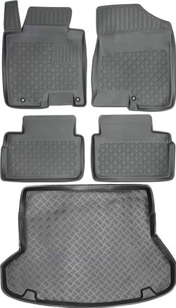 OEM Hyundai I30 Ii Kombi De 2012 A 2017. Juego De Alfombrillas Para Coche Y Maletero