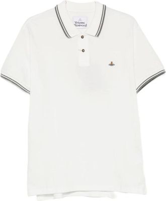Vivienne Westwood Polo Cl&aacute;sico - Tops - Hombre - Blanco - 2XL