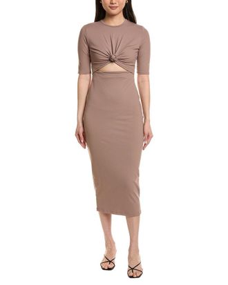 Susana Monaco Knotted Midi Dress