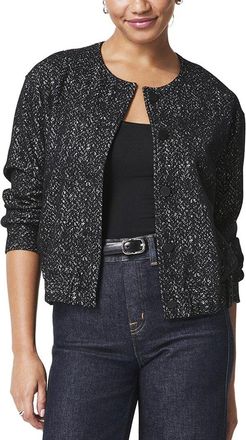 Spanx Spanx Ponte Bomber Jacket, Herringbone