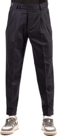 Pantaloni Torino Active Stretch Broeken - Heren - Slim Fit Broeken - Blauw - XL - Katoen - Broeken