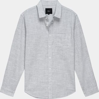 Rails Men & apos;s Wyatt Cotton Crosshatch Button-Down Shirt