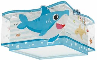 Dalber Plafoniera Per Bambini a 2 Luci Little Shark
