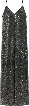 Isabel Marant Jurken - Dames - Feestkleedjes - Grijs - XS - Polyester - Kleedjes