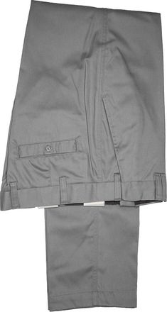 Generic Chino Trousers Expandable Waist Classic Concealed Side Elastic at The Waist (Soft Green, 44 31)