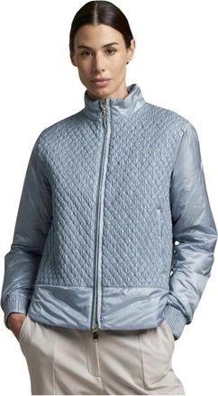 People of Shibuya Mizu Pm 835 Stijlvolle Jas - Dames - Winterjassen - Blauw - L - Polyester - Jassen