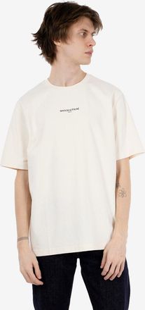 Maison Kitsun&eacute; Maison Kitsun&eacute; Paris comfort tee noble beige