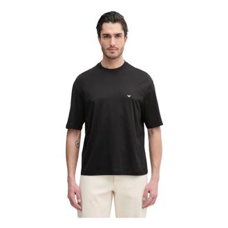 Emporio Armani Heren, Tops, Zwart, Maat: XL Jersey