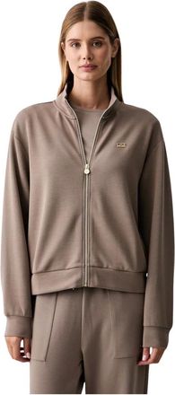 Emporio Armani Emporio Armani Ea7, Dames, Sweatshirts & Hoodies, Bruin, Maat: XS Modal