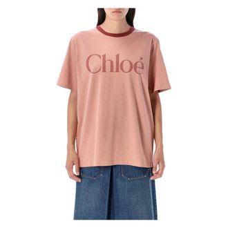 Chloé Donna, Top, Rosa, XS, new