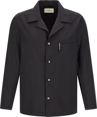 Second/Layer Polyester Mens Blouse