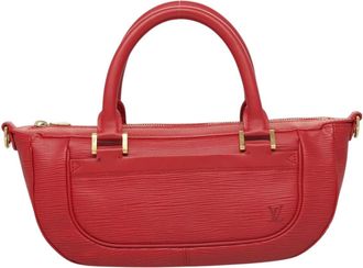 Louis Vuitton Danura Handbag Epi Red Leather Handbag (Pre-Owned)