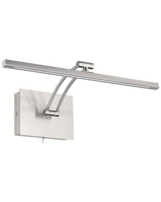 Eglo Eglo Doreen 1 Light Integrated Led Picture Light With Matte Nickel Finish & Clear Diffuser