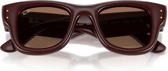 Ray-Ban Wayfarer Puffer - unisex - Zonnebrillen - Bruin - 50 MM - Accessoires