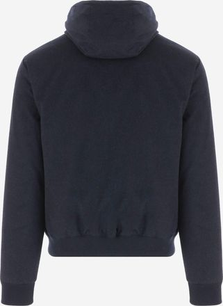 Moorer Mens Jacket Oniro Wool And Cashmere Navy