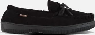 Lamofootwear Mens Moccasin Slipper In Black