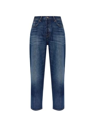 Haikure Navy Blue High Rise Jeans