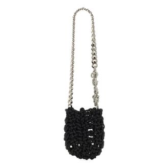 Kara Shoulder Bags, female, Black, Size: ONE SIZE Knot Shoulder Bag