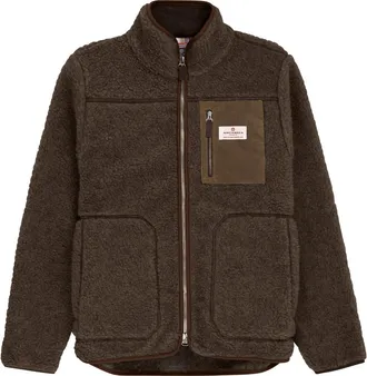 Amundsen & Scott Heroes Wool Fleece Jacket Womens in Cowboy at Nordstrom, Size X-Small