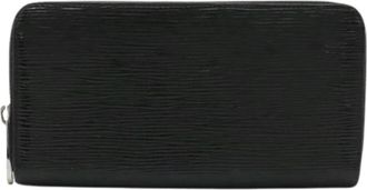Louis Vuitton Pre-owned Portemonnee / Muntzakje - Dames - Vintage Accessoires - Zwart - ONE Size - Leer - Vintage