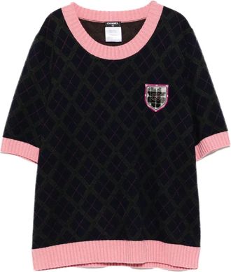 Chanel 2013-2014 trui met korte mouwen - Blauw