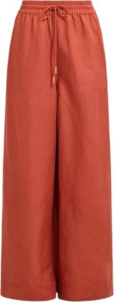 Aje Pantaloni Tropez con coulisse - Arancione