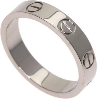 Cartier White Gold (18K) Band Ring (Pre-Owned)