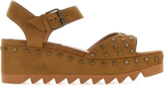 Stella McCartney Schoenen, Dames, Bruin, 39 EU, Su&egrave;de, Elyse Sandalen