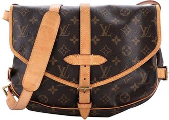 Louis Vuitton Saumur Handbag Monogram 30 (Authentic Pre-Loved)