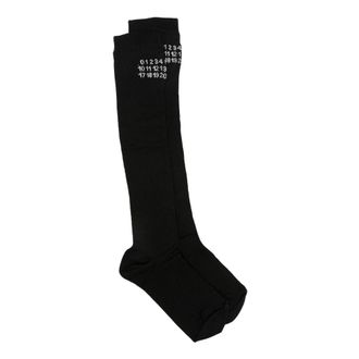Maison Margiela Shapewear - Dames - Sokken - Zwart - S - Ondergoed