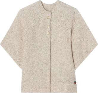 Busnel Vilanie Cardigan - Dames - Vesten - Beige - XL - Wol - Truien & Vesten