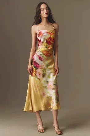 BHLDN Slip Midi Dress