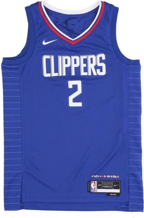 Nike Basketbal Tanktop Leonard Edition - Heren - Fitness - Blauw - XS - Polyester - Fitness