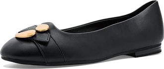 Aerosoles Paradise Womens Flat Shoes Black : 9.5 B - Medium, Faux Leather