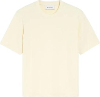 Ami T-shirt Tonal Big Adc - - Tops - Uomo - Beige - XS