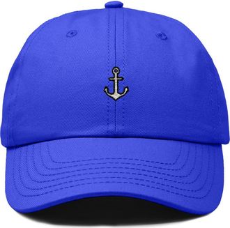 Dalix Anchor Dad Cap in Royal Blue at Nordstrom