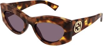 Gucci Violet Cat Eye Ladies Sunglasses GG1843S 003 53