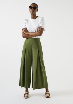 L.k. Bennett Womens TR FRANCES, Green - Size 12 UK