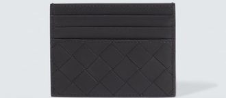Bottega Veneta Intrecciato leather card holder
