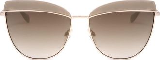 Ana Hickmann AH3190 D02S Womens Sunglasses Brown Size 59