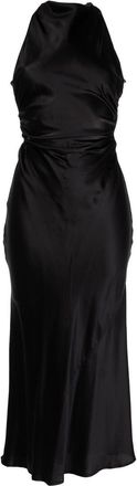 Reformation Casette silk midi dress - women - Silk - 12 - Black
