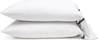 Pom Pom at Home Langston Set of 2 Sateen Pillowcases in Midnight at Nordstrom, Size King